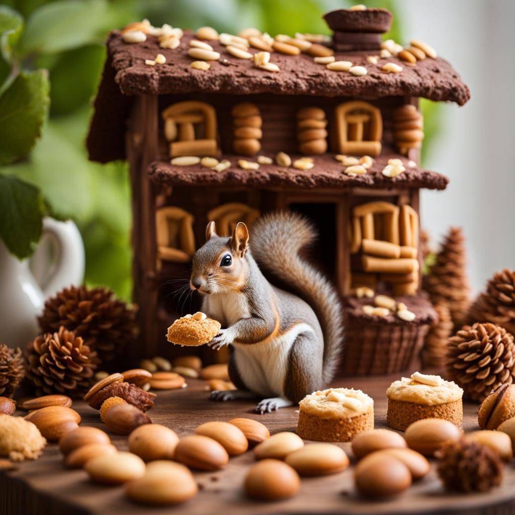Sweet Squirrel Cake and more kid's recipes by Chefclub | chefclub.tv