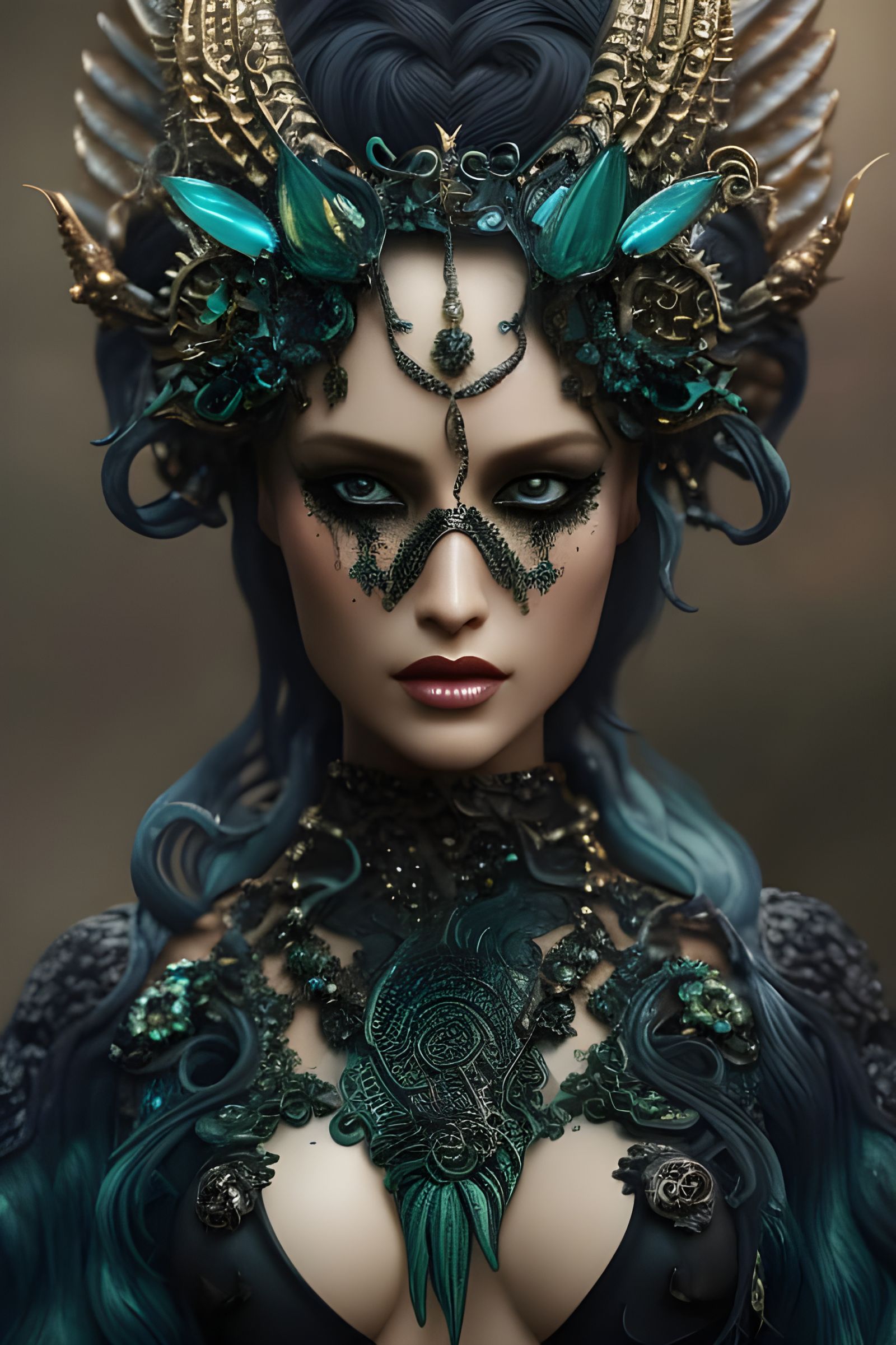 Green Queen AI Generated Artwork NightCafe Creator green-queen-ai-generated-artwork-nightcafe-creator