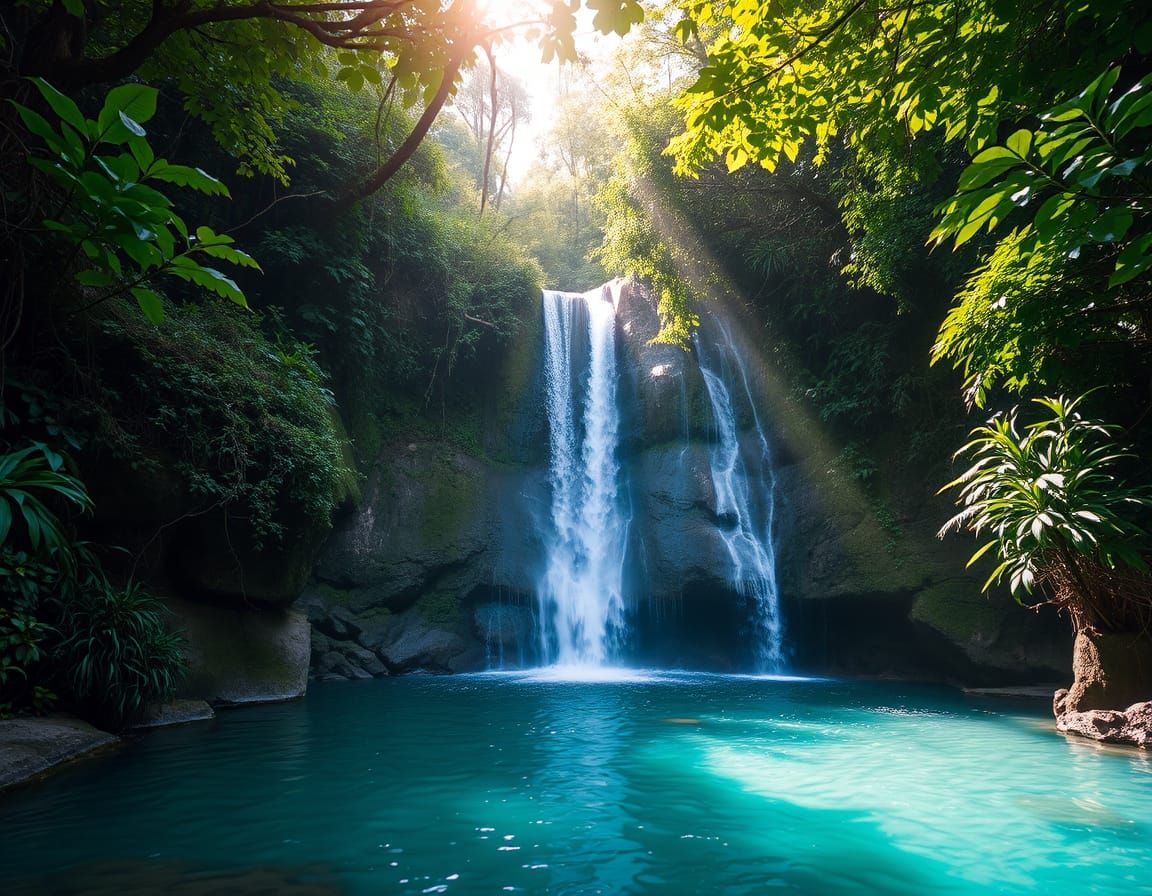 Cascading Waterfall 08