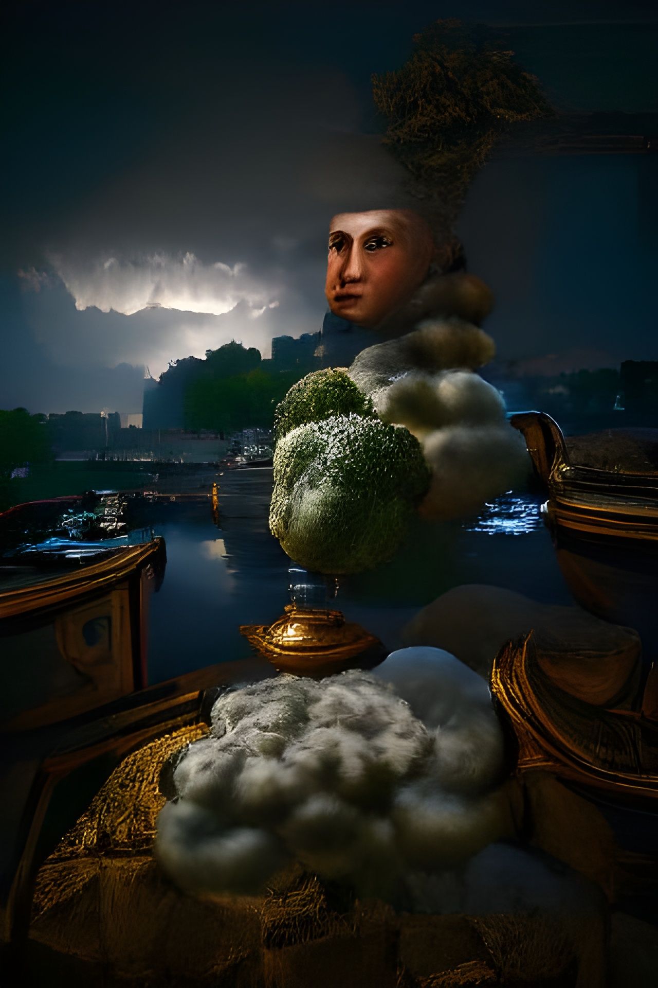 hyperdetailed Canaletto hyperdetailed Steven Belledin surrea...