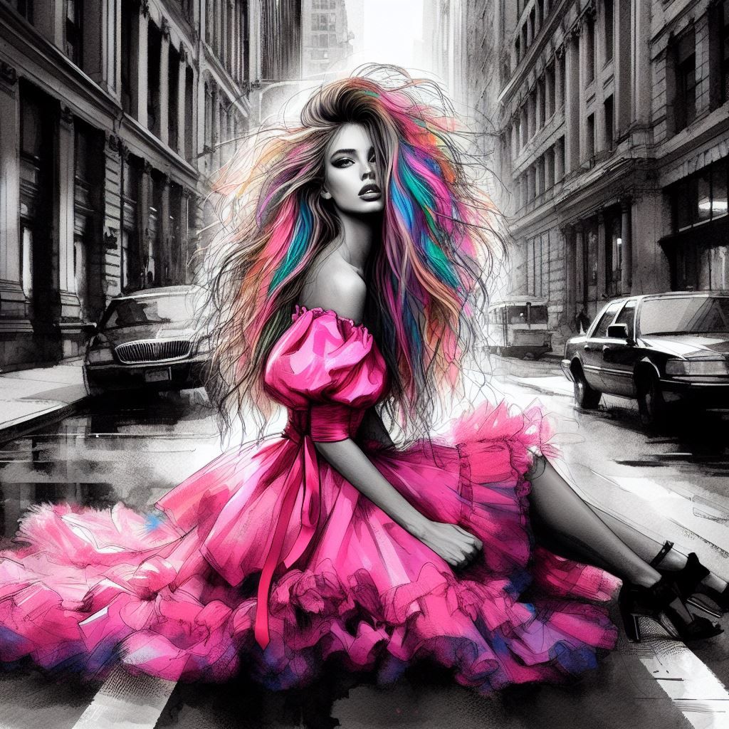 Pink in the city