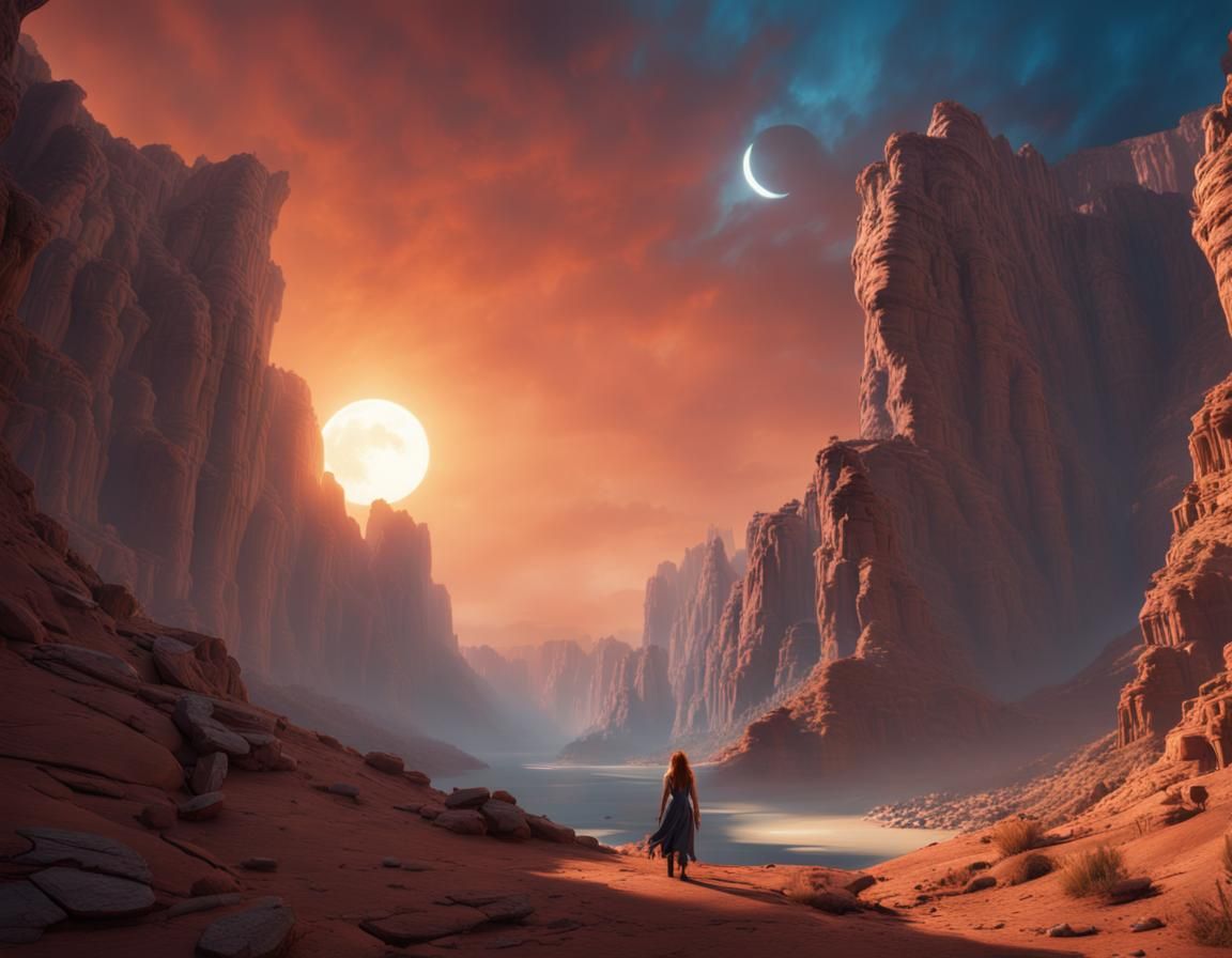 Eclipse of the human kind ?  by @Julien