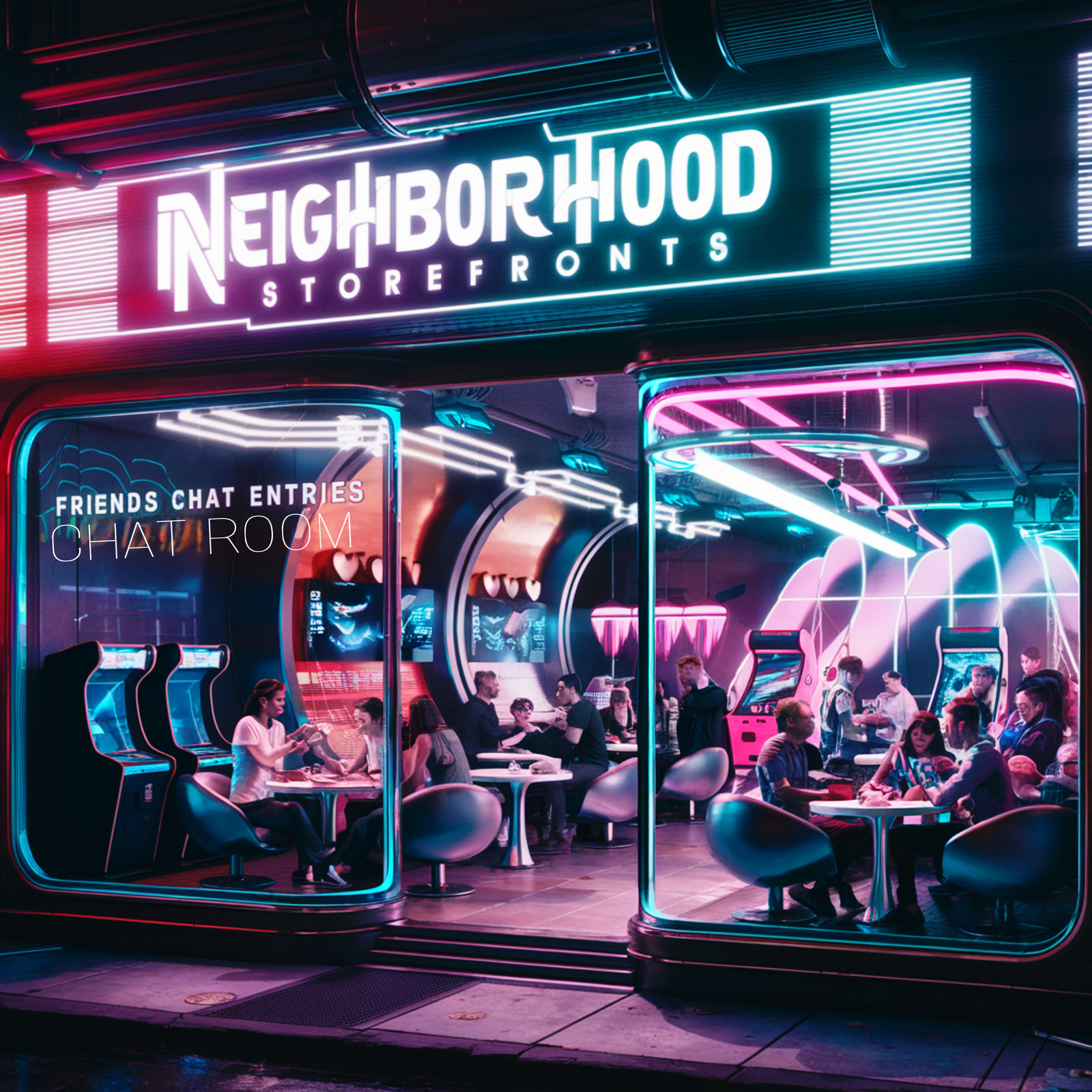 Friends Chat Entries  -  Neighborhood Storefronts
Daily Chal...