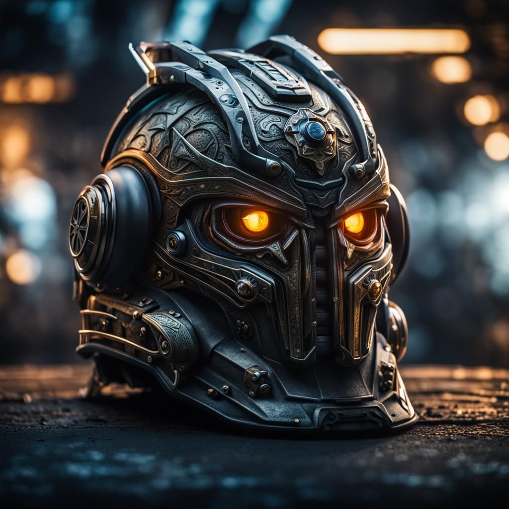 Helmet  by @FluorMan