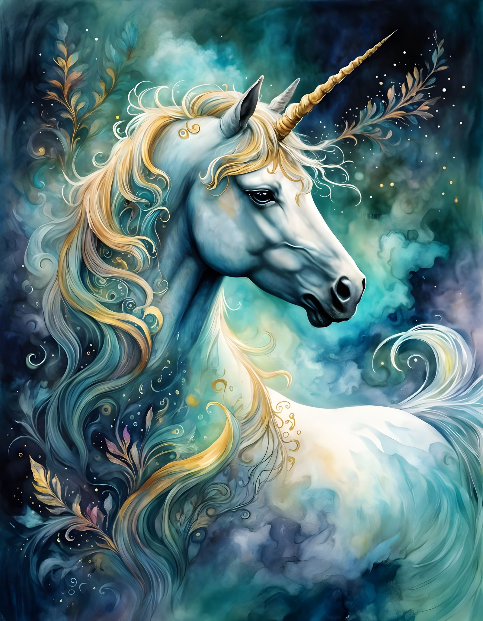 Unicorn  by @Tatti