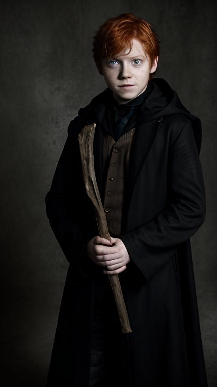 Harry Potter inverted - Ron as a Deatheater