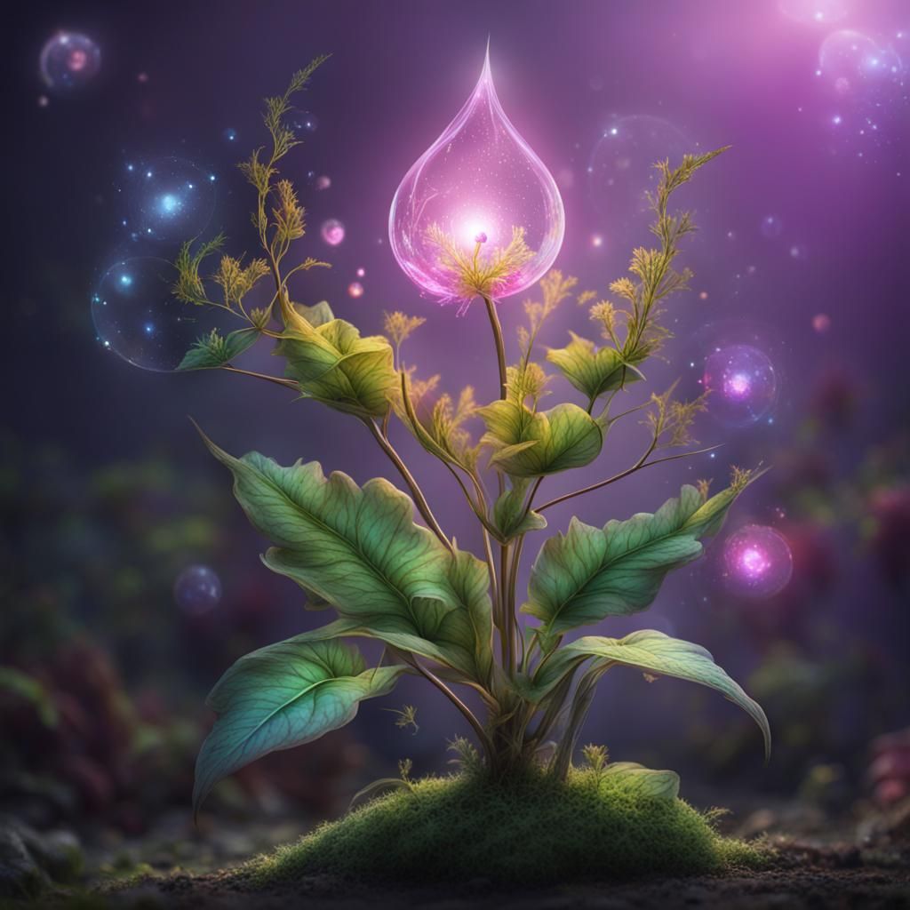Magical plant  by @Gally_JBG