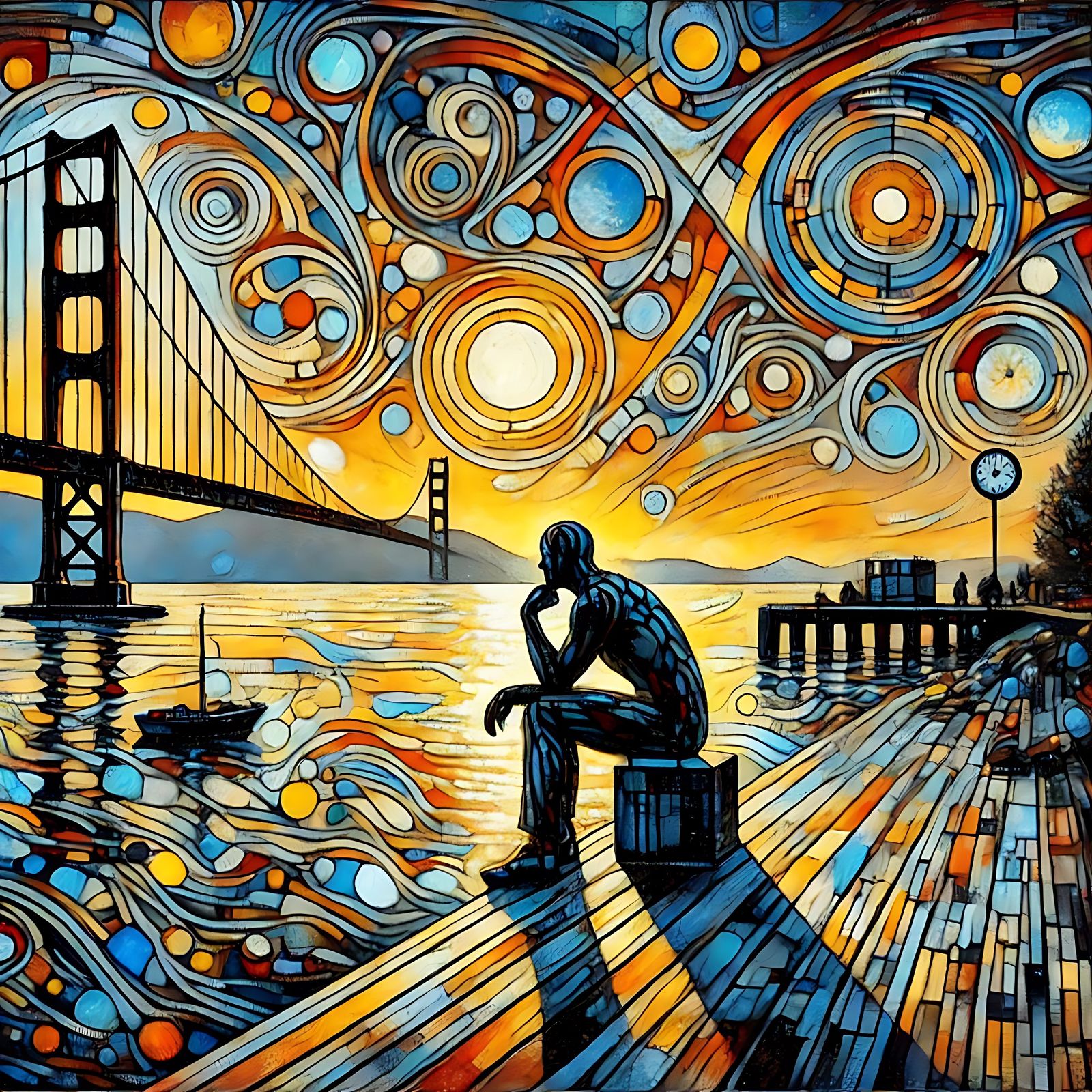 Sitting By The Dock of the Bay