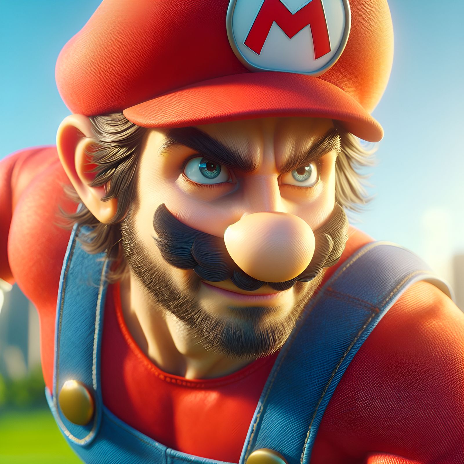 “Bowser kidnapped my razor. I WILL get it back.”