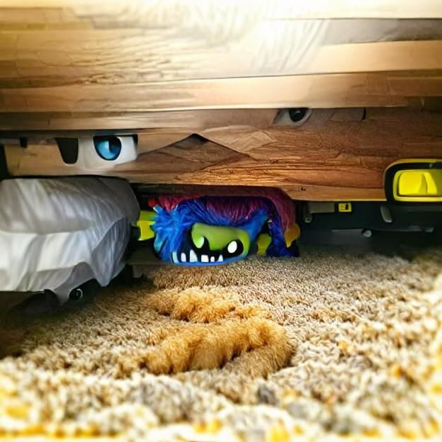 What monster is hiding under the bed?