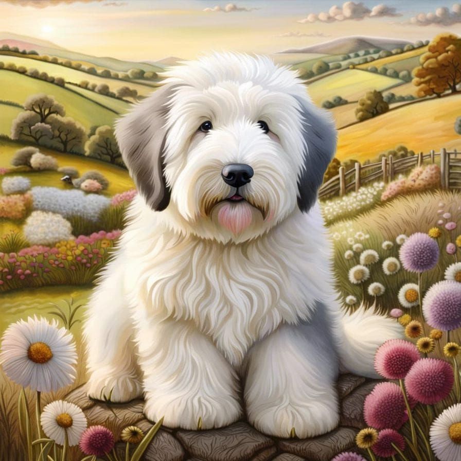 Old english sheepdog sales intelligence