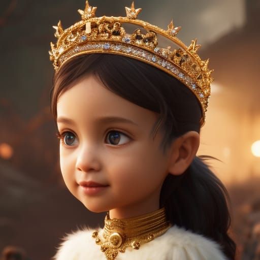 The baby princess  by @Alux