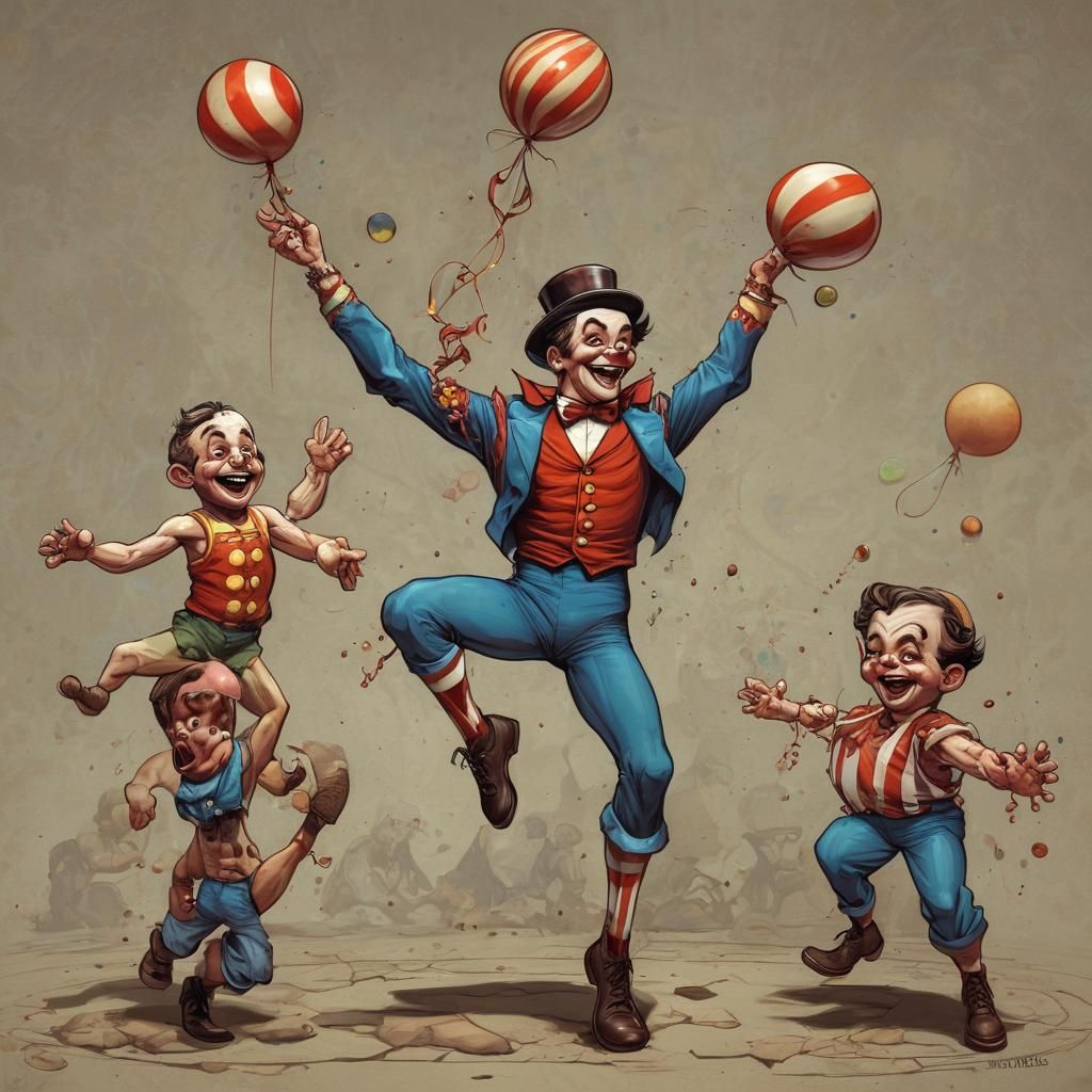a circus juggler