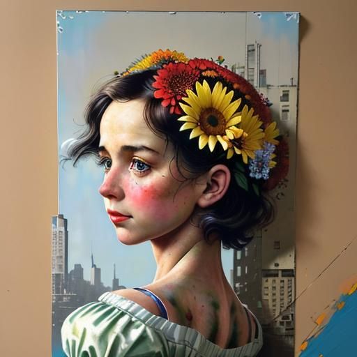 The girl