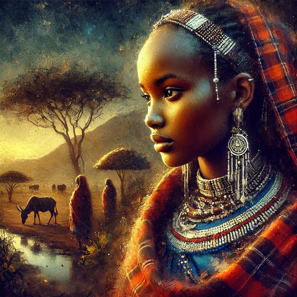 young Massai  by @Angelika