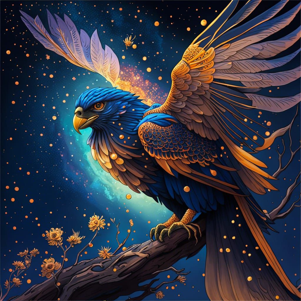 Harpy Eagle, Me, Digital, 2021 : r/Art