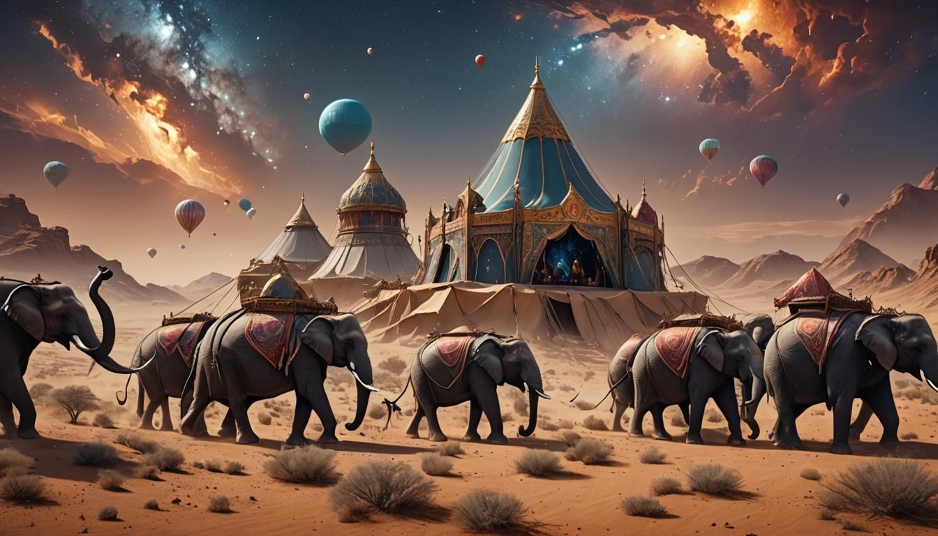 Caravan Night Study 2