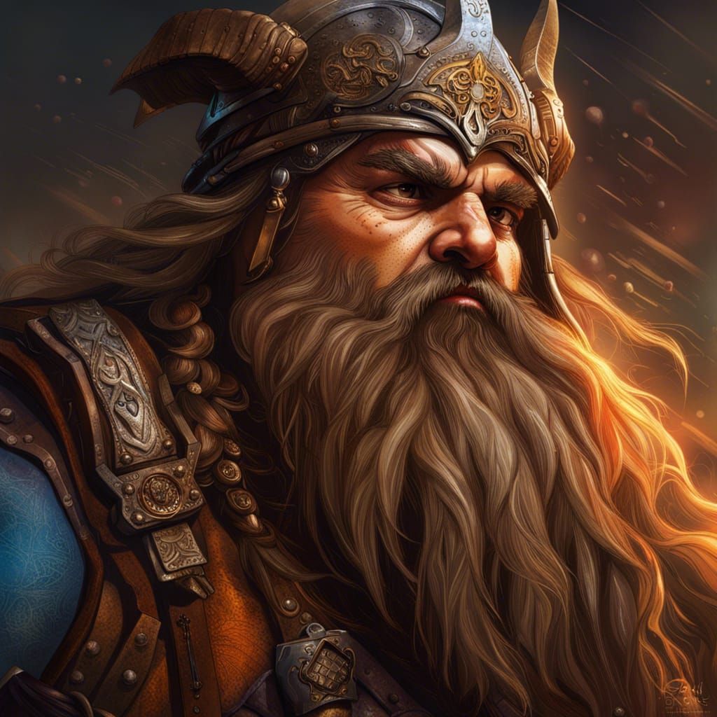 Gimli - AI Generated Artwork - NightCafe Creator