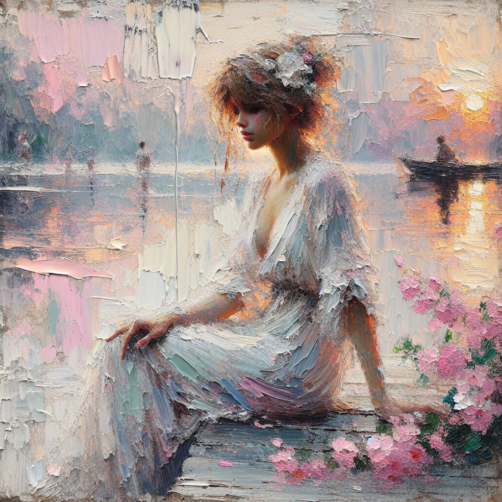 Daydreaming by the Waterside  by @Bri-Bunny225