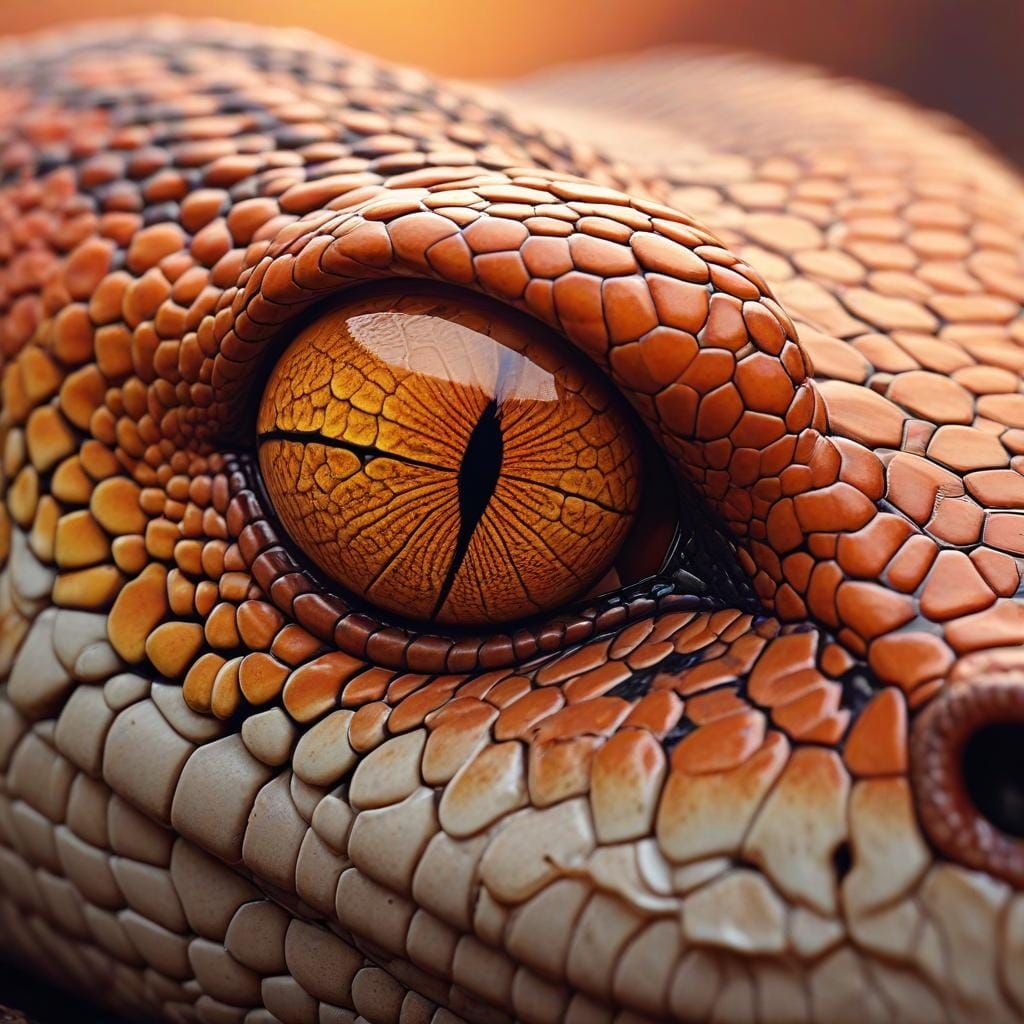 Extreme Snake Close-Up
