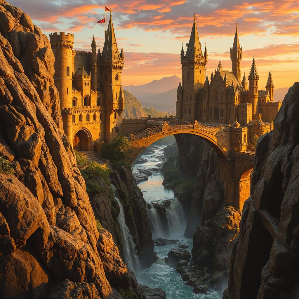 City in the mountains