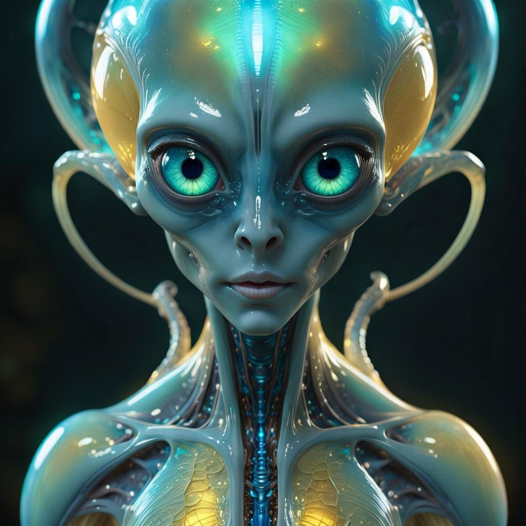 Iridescent Alien!