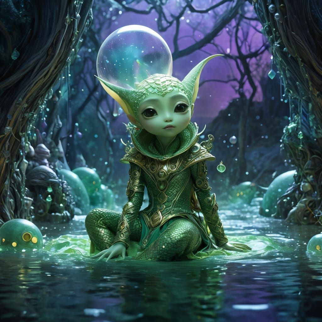 Conte de fée extraterrestre