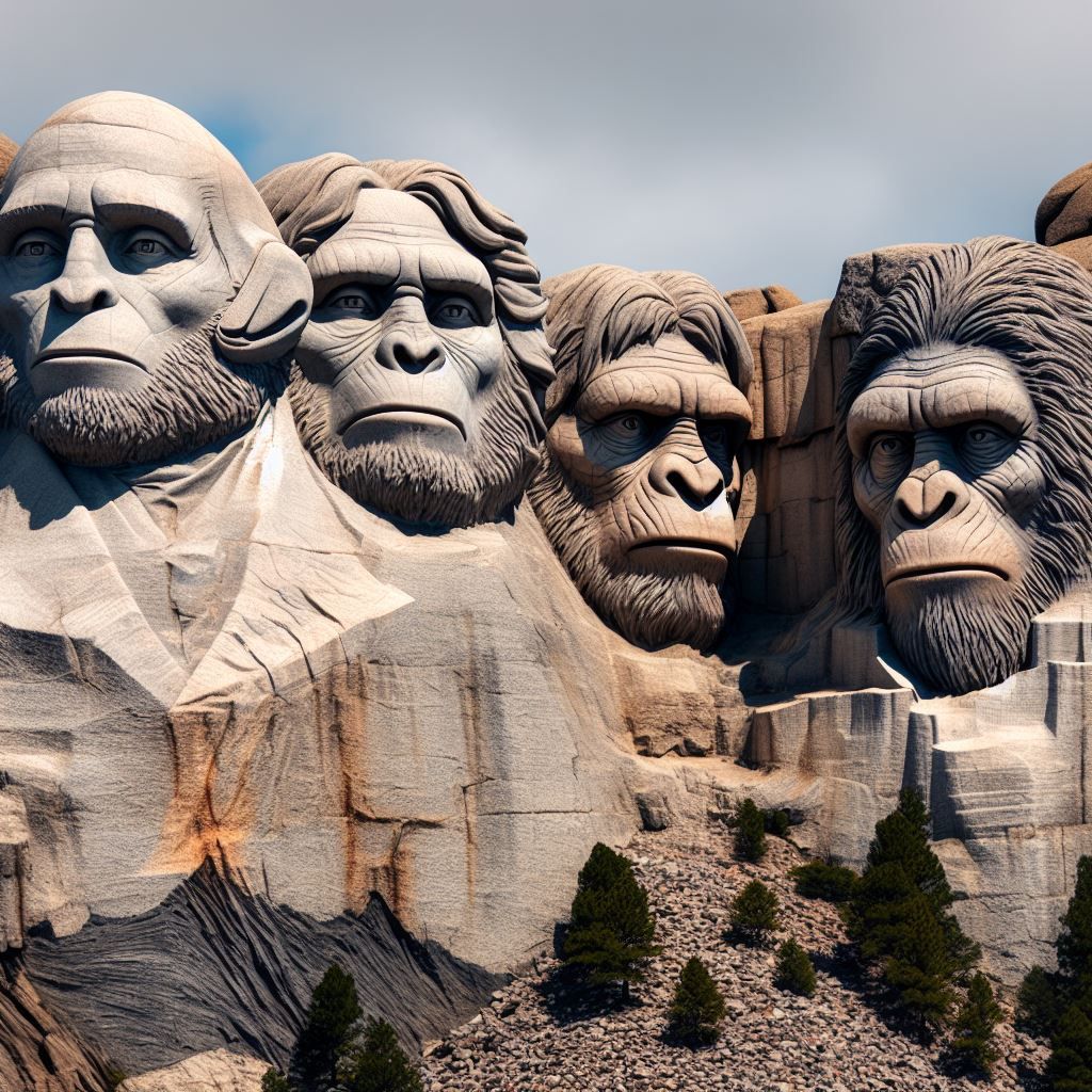 Mount Rushmore, Planet of the Apes