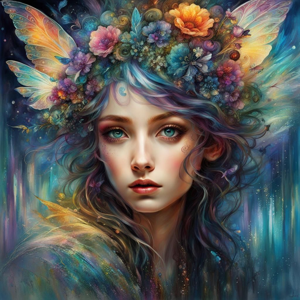 Fairy - AI Generated Artwork - NightCafe Creator