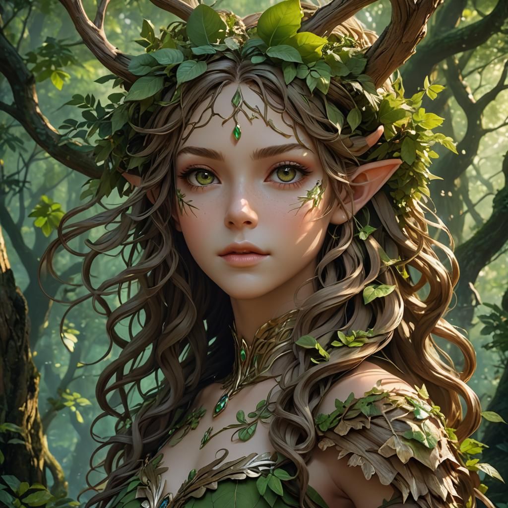 Dryad - AI Generated Artwork - NightCafe Creator