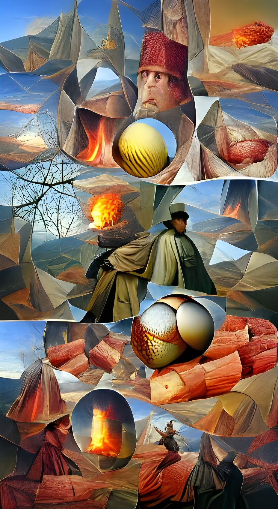 Goodness gracious, great balls of fire Moebius Caspar David ...