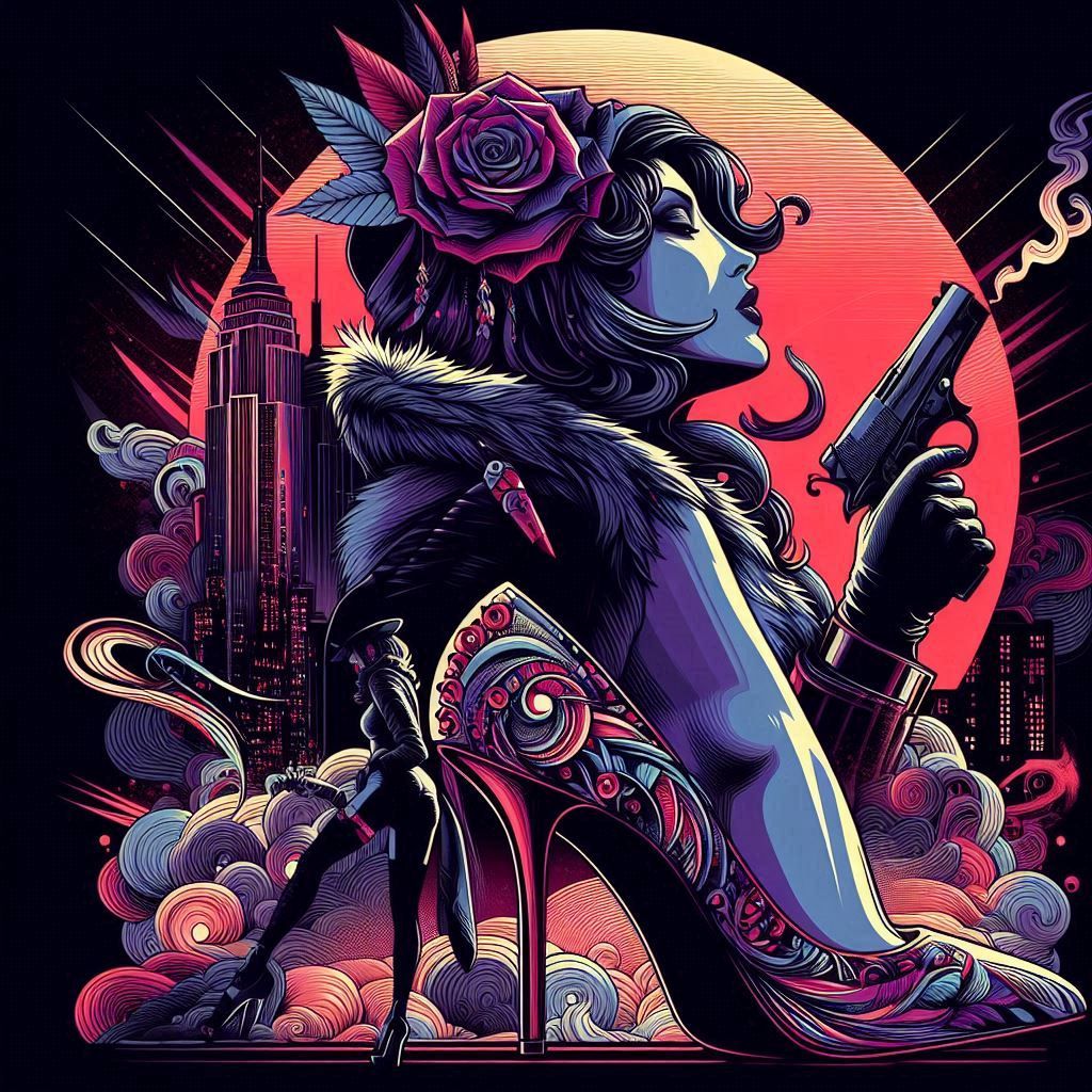 Female Noir High Heels 🕵‍♀️