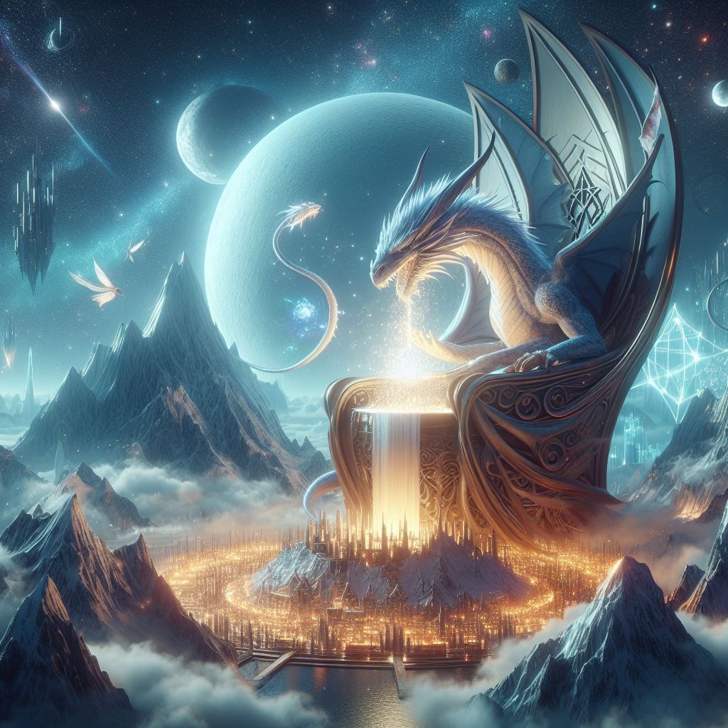 Dragon on a Rokker Chair