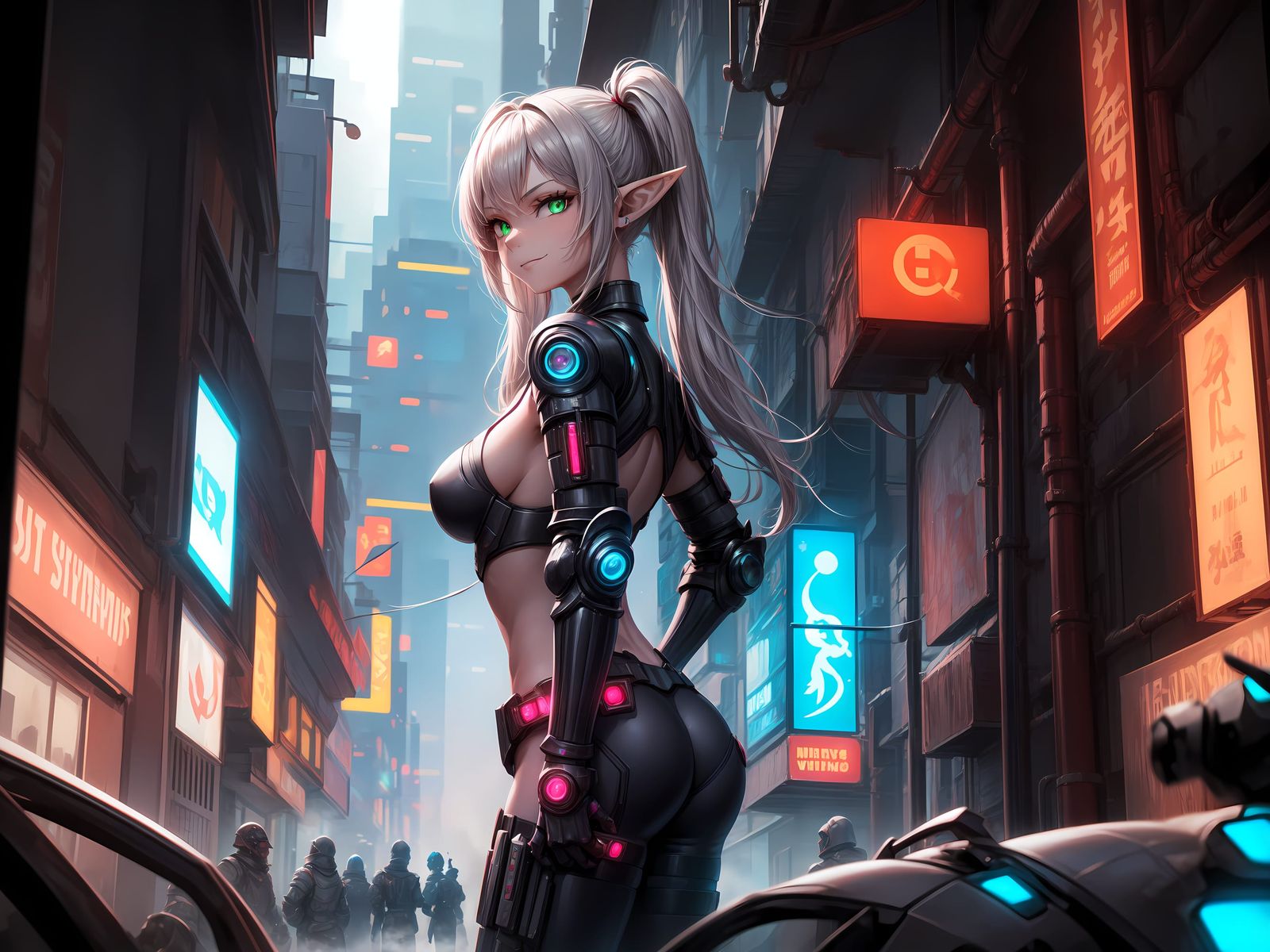 Frieren (Cyberpunk Version)