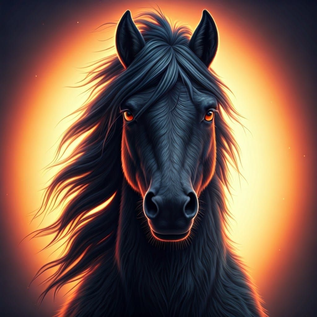 Black Beauty   by @Raven