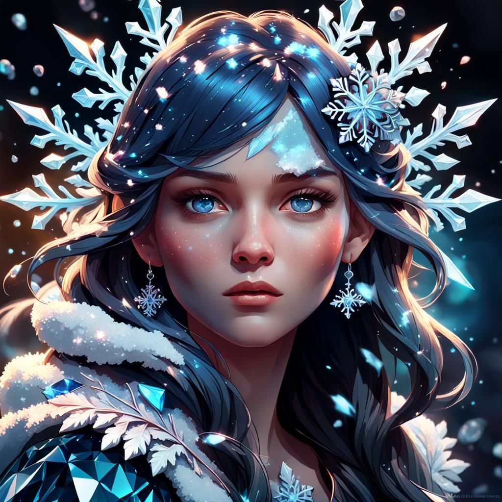 snowflake - AI Generated Artwork - NightCafe Creator