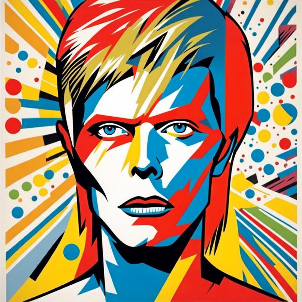 Bowie Pop  by @Johnny Fish