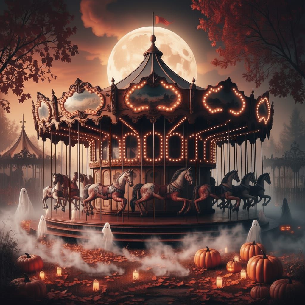 The haunted carousel.