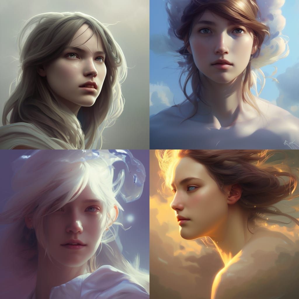 Sisters - AI Generated Artwork - NightCafe Creator