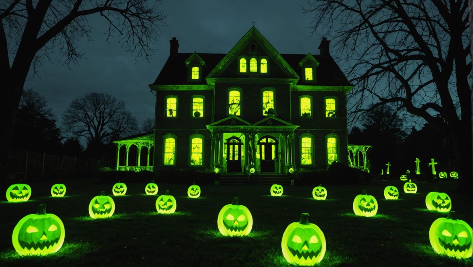 Decorated for Halloween