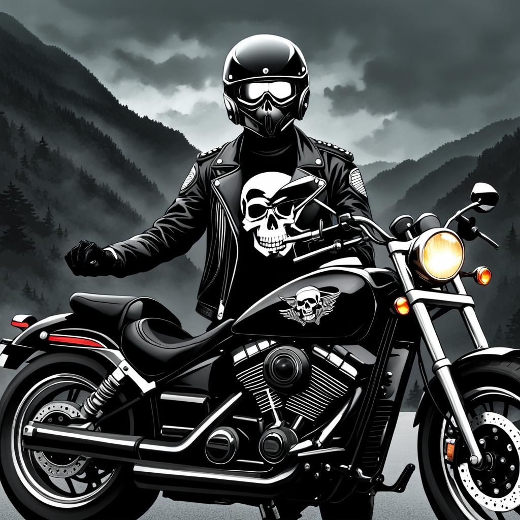 skull biker
