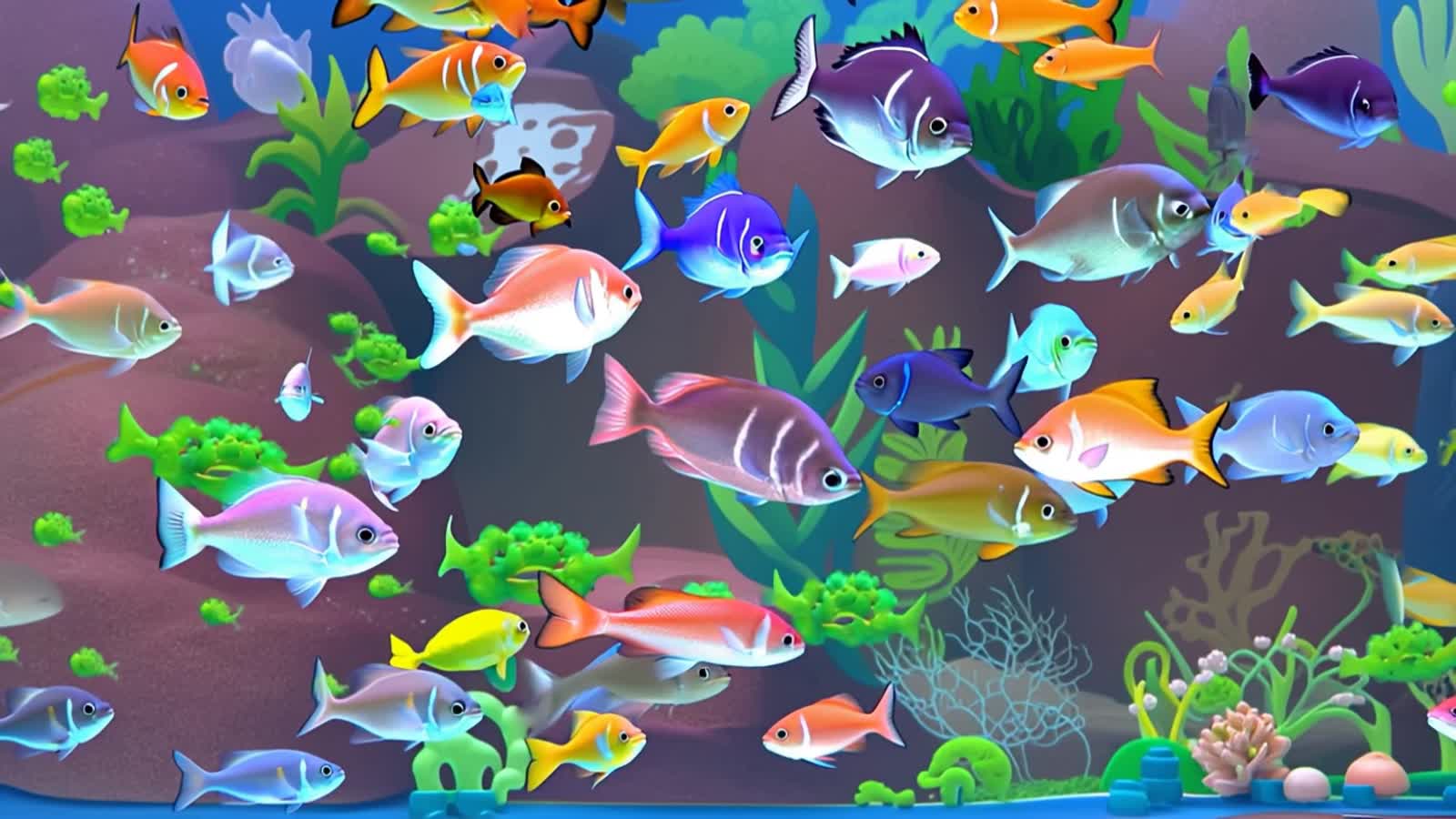 The oceans life from childrens