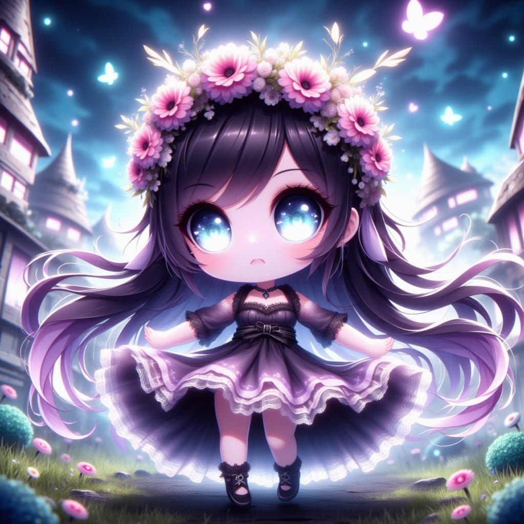  <lora:Creepy Gothic Dolls:1.0>