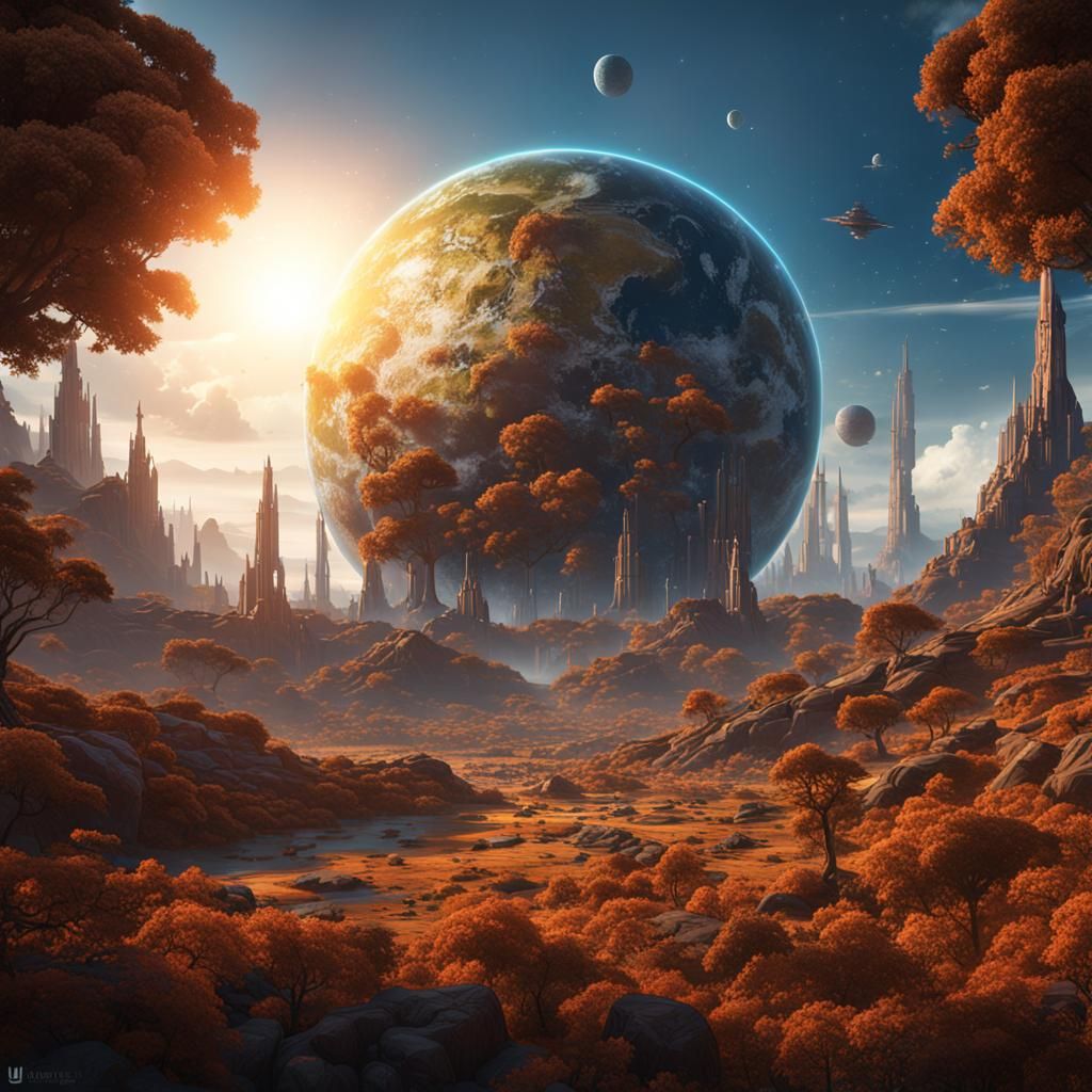 Alliance of the planet with the Sun