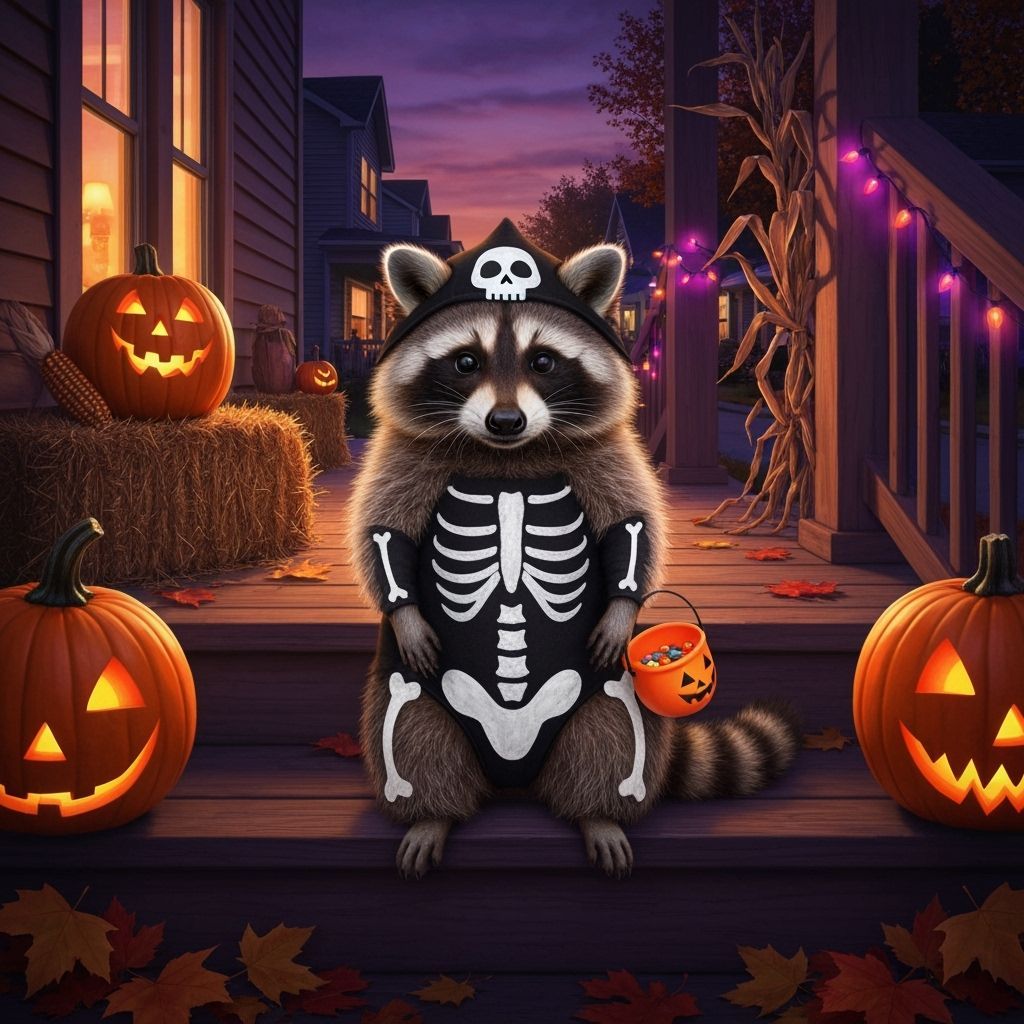 Determined to fill his third bucket, Roger loved Trick or Treat