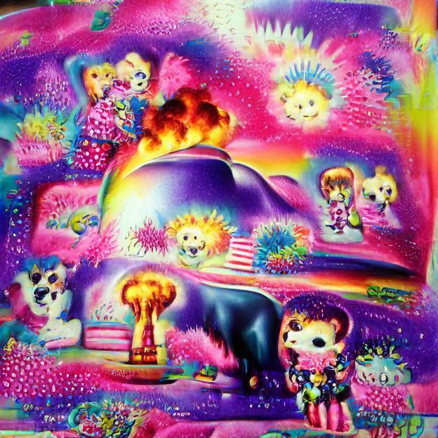 lisa frank nuclear explosion