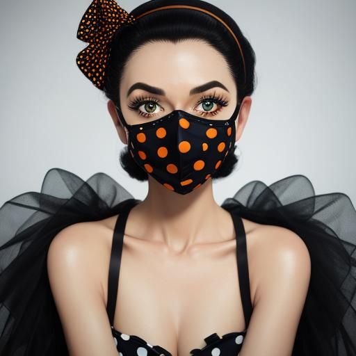 Woman Halloween mask