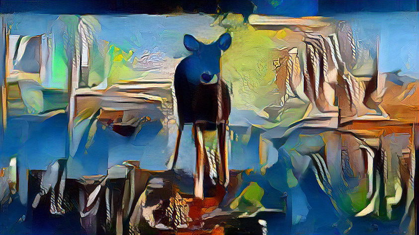 Crazy deer