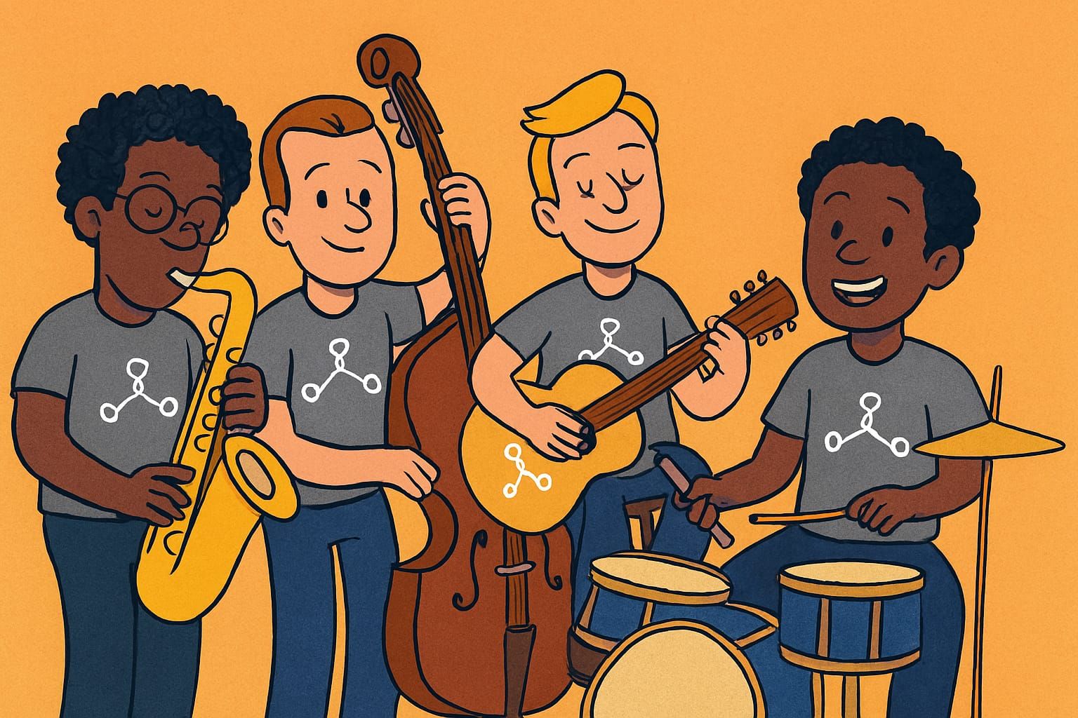 The Key Tones (great chemistry, guys!)