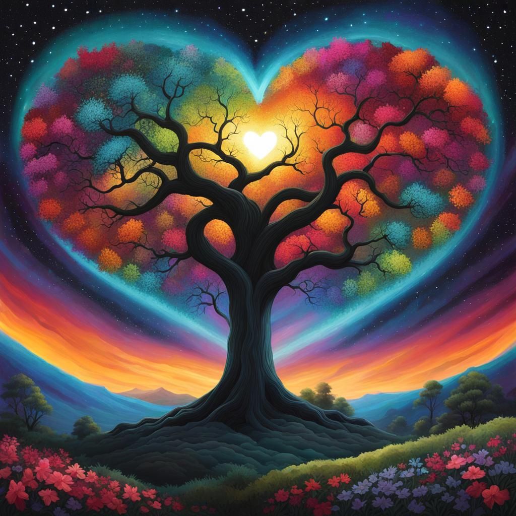 The Tree oF Love  by @Crystalline